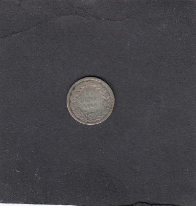 Beschrijving: 10 Cent WILLEM III  